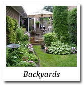 backyard landscape design ideas